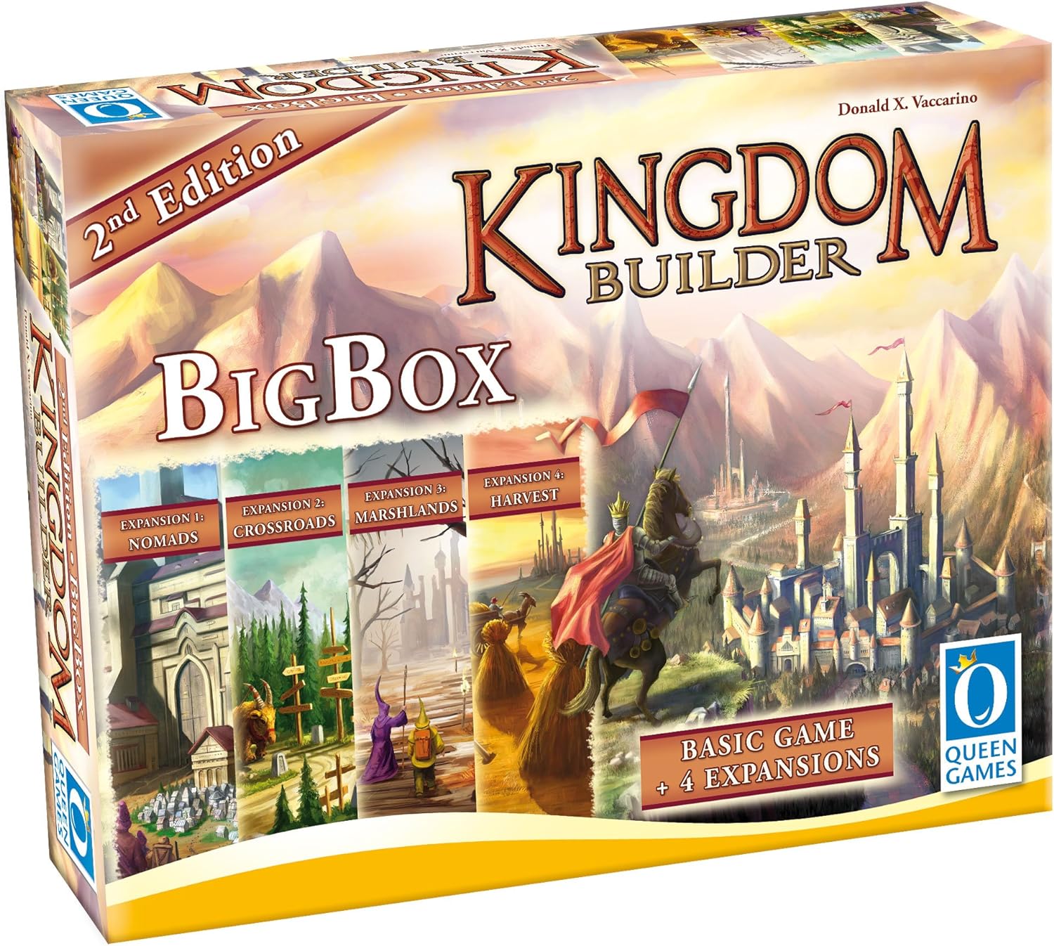 Kingdom Builder Big Box 2nd Edition - WiredVillage Games - Wiredvillage Games